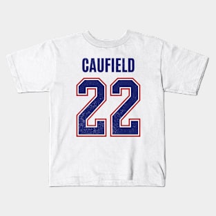 Caufield Jersey Number 22 Kids T-Shirt
